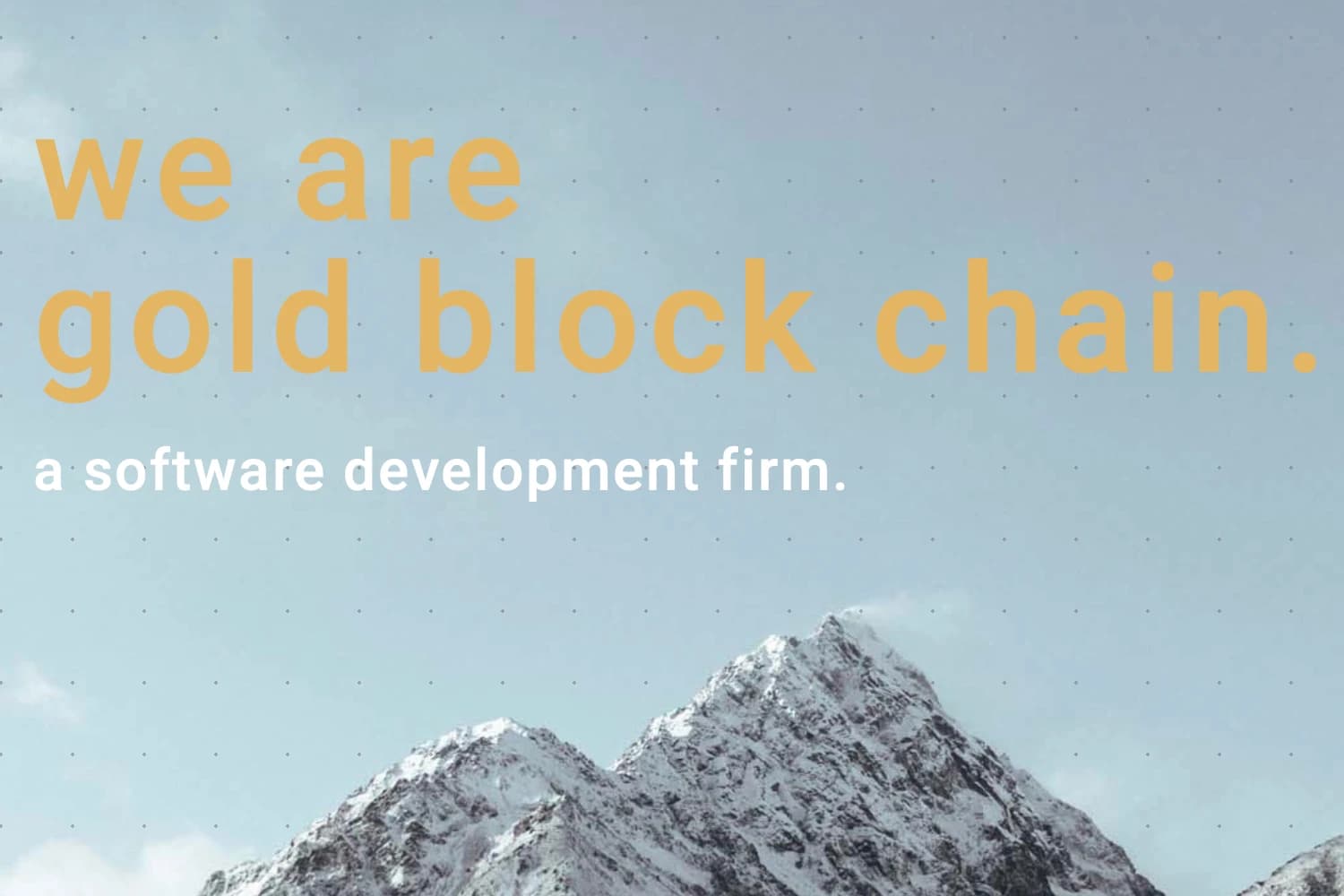 a software development first