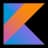 Kotlin development stack logo