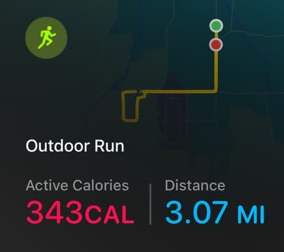 3rd Run 10/20/23 charity: water run