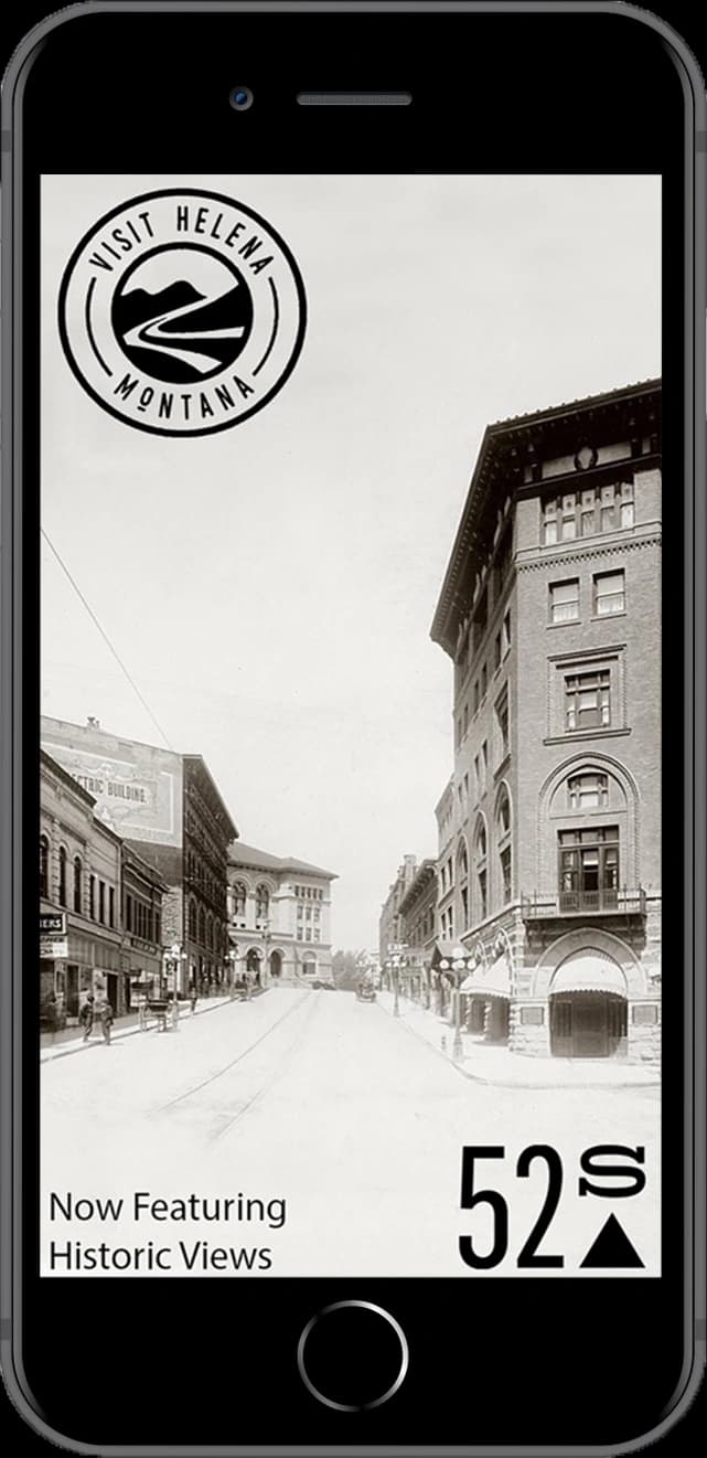 helena walking tours mobile app splash screen