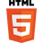 HTML development stack logo